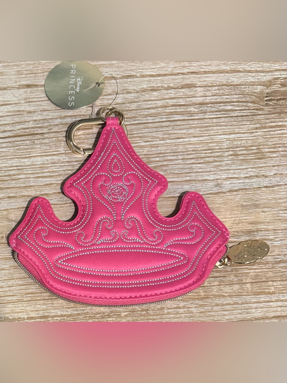 Disney Princess Pink Crown Coin Purse Collaboration with Bath & Body Works